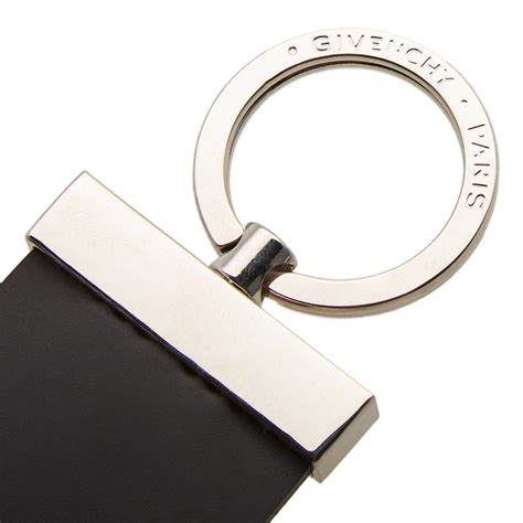 Givenchy Logo Keyring Black 